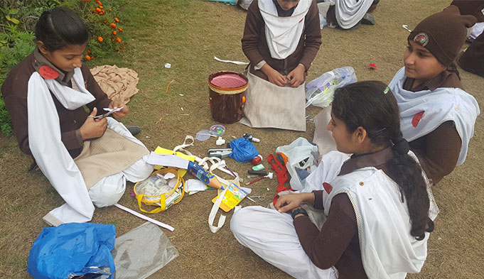 Paper Bin Making Activity
